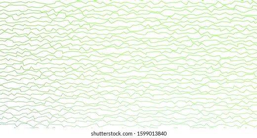 Dark Pink, Green vector layout with circular arc. Bright illustration with gradient circular arcs. Pattern for websites, landing pages.