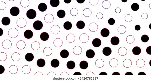 Dark Pink, Green vector layout with circles. Illustration with set of shining colorful abstract spheres. Pattern for booklets, leaflets.