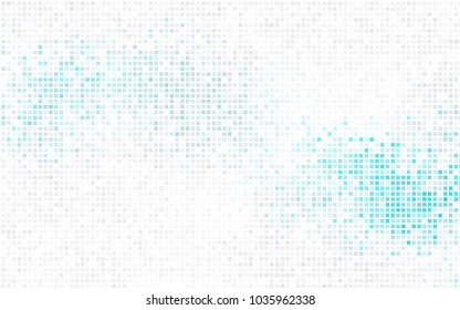 Dark Pink, Green vector low poly background. A sample with a polygonal design. Illustration in polygonal style with repeating squares