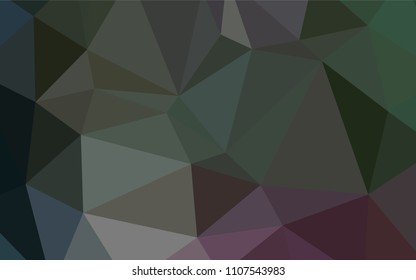 Dark Pink, Green vector low poly texture. Shining colored illustration in a new style. That new template can be used for your brand book.