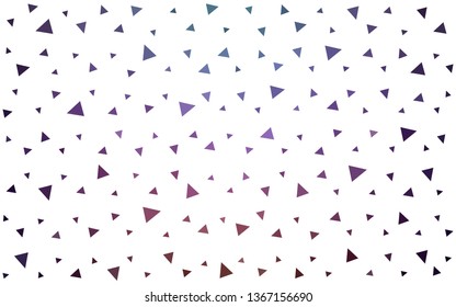 Dark Pink, Green vector  low poly layout. Shining colorful illustration with triangles. New template for your brand book.