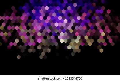 Dark Pink, Green vector modern geometrical abstract background. Texture, brand-new background. Geometric background in Origami style with gradient. 