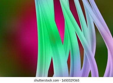 Dark Pink, Green vector modern elegant backdrop. Shining colorful illustration in smart style. New way of your design.