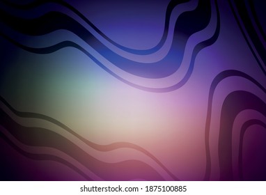 Dark Pink, Green vector modern elegant backdrop. Modern abstract illustration with gradient. Background for designs.