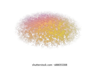 Dark Pink, Green vector modern geometrical abstract background. Texture, brand-new background. Geometric background in Origami style with gradient. 
