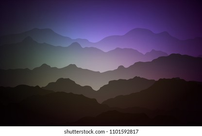 Dark Pink, Green vector pattern with lamp shapes. Creative illustration in halftone mountain style with gradient. Brand-new design for your ads, poster, banner.