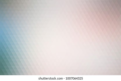 Dark Pink, Green vector polygonal background. A vague abstract illustration with gradient. The textured pattern can be used for background.