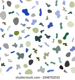 Dark Pink, Green vector seamless template with abstract circles. Shining crooked illustration in marble style. The best seamless design for your business.