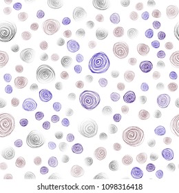 Dark Pink, Green vector seamless natural elegant pattern. flowers on elegant natural pattern with gradient. The best blurred design for your business.