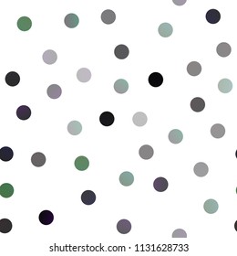 Dark Pink, Green vector seamless background with bubbles. Modern abstract illustration with colorful water drops. Pattern can be used as texture of water, rain drops.