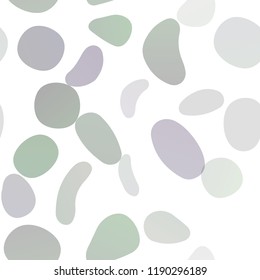 Dark Pink, Green vector seamless background with bubbles. Blurred bubbles on abstract backdrop with colorful gradient. Template for business cards, websites.
