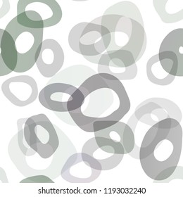 Dark Pink, Green vector seamless backdrop with dots, spots. Blurred bubbles on abstract backdrop with colorful gradient. Pattern for design of fabric, wallpapers.