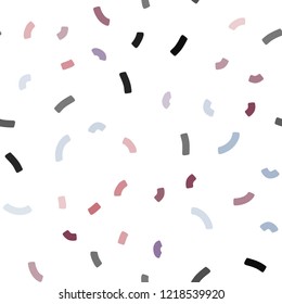 Dark Pink, Green vector seamless background with abstract circles. Colorful abstract illustration with gradient lines. A new texture for your  ad, booklets, leaflets.