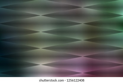Dark Pink, Green vector seamless cover in polygonal style. Illustration with set of colorful rectangles. Pattern for design of fabric, wallpapers.