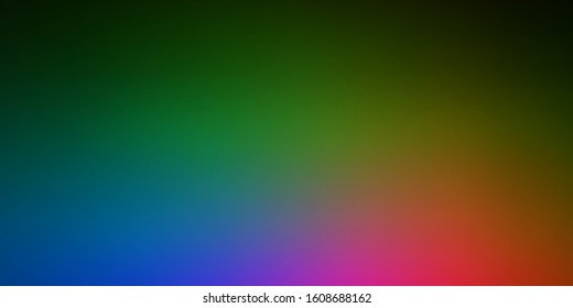Dark Pink, Green vector smart blurred texture. Abstract colorful illustration with gradient. Base for your app design.