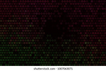 Dark Pink, Green vector  template with circles. Beautiful colored illustration with blurred circles in nature style. The pattern can be used for beautiful websites.