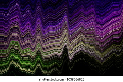 Dark Pink, Green vector template with bubble shapes. Creative illustration in halftone marble style with gradient. The elegant pattern for brand book.