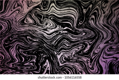 Dark Pink, Green vector template with bubble shapes. A completely new color illustration in marble style. Textured wave pattern for backgrounds.