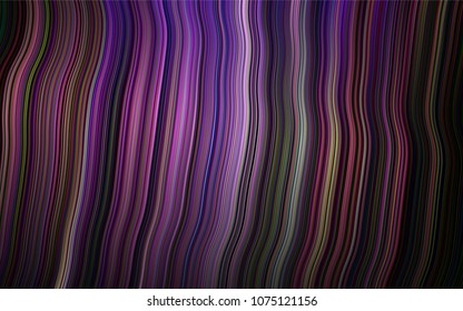 Dark Pink, Green vector template with lava shapes. A sample with blurred bubble shapes. Marble style for your business design.