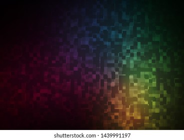 Dark Pink, Green vector template with crystals, rectangles. Modern abstract illustration with colorful rectangles. Modern template for your landing page.
