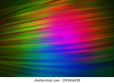 Dark Pink, Green vector template with repeated sticks. Blurred decorative design in simple style with lines. Best design for your ad, poster, banner.
