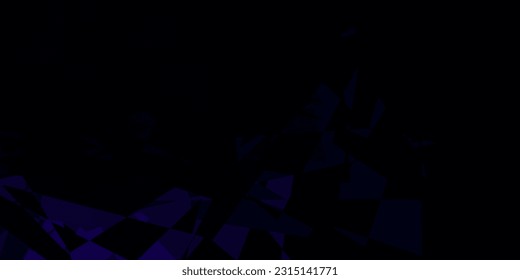 Plantilla vectorial verde rosa oscuro con formas triangulares. Formas triangulares con gradiente colorido en estilo abstracto. Una adición fácil a sus comerciales.