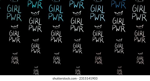 Dark Pink, Green vector template with businesswoman signs. Colorful illustration with gradient feminism shapes. Design for International Women’s Day.