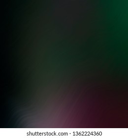 Dark Pink, Green vector texture with curves. Brand new colorful illustration with bent lines. Template for your UI design.