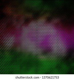 Dark Pink, Green vector texture with lines. Modern abstract illustration with colorful lines. Pattern for ads, commercials.