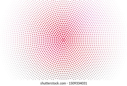 Dark Pink, Green vector  texture with disks. Glitter abstract illustration with blurred drops of rain. Pattern for ads, leaflets.