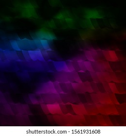 Dark Pink, Green vector texture with colorful hexagons. Abstract illustration with colorful hexagons. Pattern for texture of wallpapers.