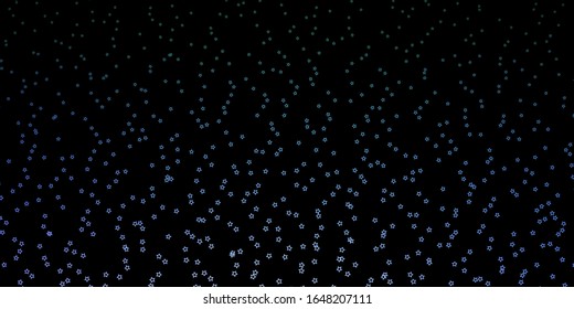 Dark Pink, Green vector texture with beautiful stars. Decorative illustration with stars on abstract template. Pattern for wrapping gifts.
