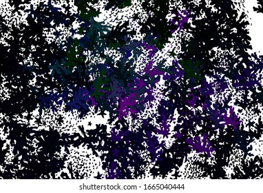 Dark Pink, Green vector texture with abstract forms. Illustration with colorful gradient shapes in abstract style. Elegant design for wallpapers.