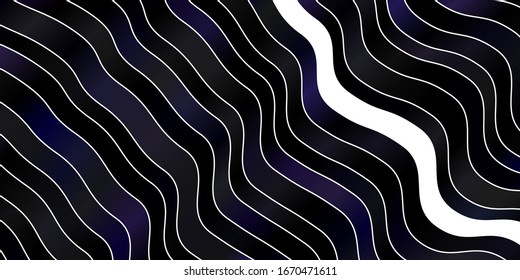 Dark Pink, Green vector texture with curves. Abstract gradient illustration with wry lines. Design for your business promotion.