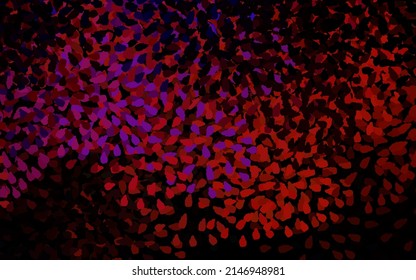 Dark Pink, Green vector texture with abstract forms. Colorful chaotic forms with gradient in modern style. Best smart design for your business.