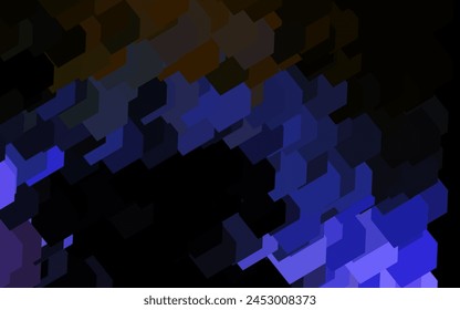 Dark Pink, Green vector texture in rectangular style. Abstract gradient illustration with rectangles. Smart design for your business advert.