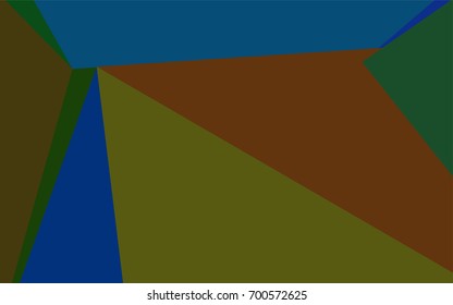 Dark Pink, Green vector triangle mosaic background. Creative geometric illustration in Origami style with gradient. Brand-new design for your business.