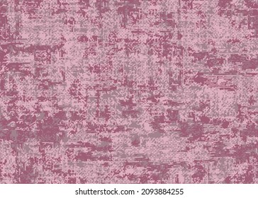 Borde de fondo oscuro rosado vestido de manchas blancas.Color de fondo futurista de grano vintage. Adecuado para crear texturas de superposición únicas con el efecto de arañar, romper, anticuar 