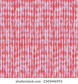 dark pink hand woven scarf on white background , denim texture closeup. Useful for background