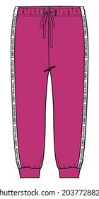 DARK PINK JOGGER FOR GIRLS