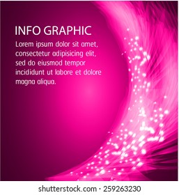 Dark pink Light Abstract Technology background for computer graphic website internet and business. text box. Brochure. card.