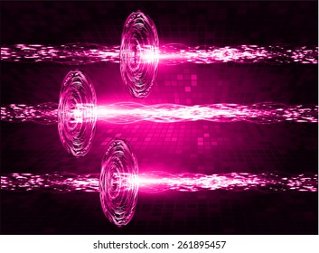 Dark pink Light Abstract Technology background for computer graphic website internet. Brochure. card. silver. circuit