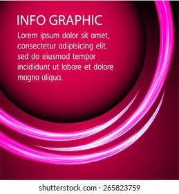 Dark pink Light Abstract Technology background for computer graphic website internet and business. text box. Brochure. card. banner.