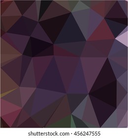 Dark pink low poly mosaic pattern background