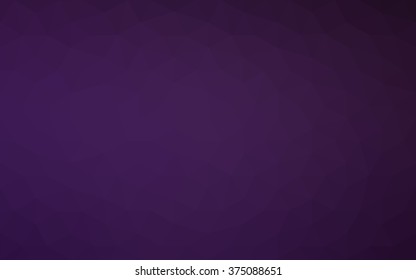 Dark pink polygonal illustration, which consist of triangles. Geometric background in Origami style with gradient. Triangular design for your business.