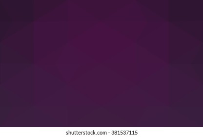 Dark pink polygonal illustration, which consist of triangles. Geometric background in Origami style with gradient. Triangular design for your business.