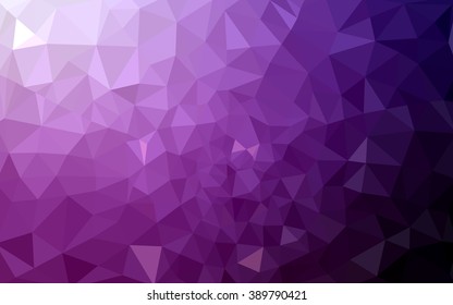 Dark pink polygonal illustration, which consist of triangles. Geometric background in Origami style with gradient. Triangular design for your business.