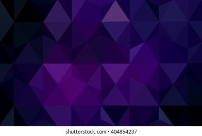 Dark pink polygonal illustration, which consist of triangles. Geometric background in Origami style with gradient. Triangular design for your business.