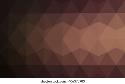 Dark pink polygonal illustration, which consist of triangles. Geometric background in Origami style with gradient. Triangular design for your business.