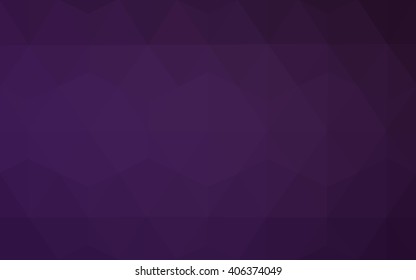 Dark pink polygonal illustration, which consist of triangles. Geometric background in Origami style with gradient. Triangular design for your business.